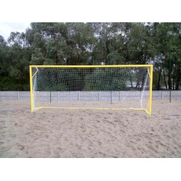 Ворота 5х2м алюминиевые (80х80 мм) складные (для пляжного футбола)
