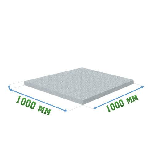 Резиновая подложка 1000x1000x30 мм Sub