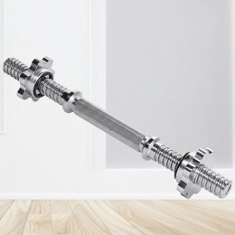 Гриф с гайками хромированный (d 25) 41 см